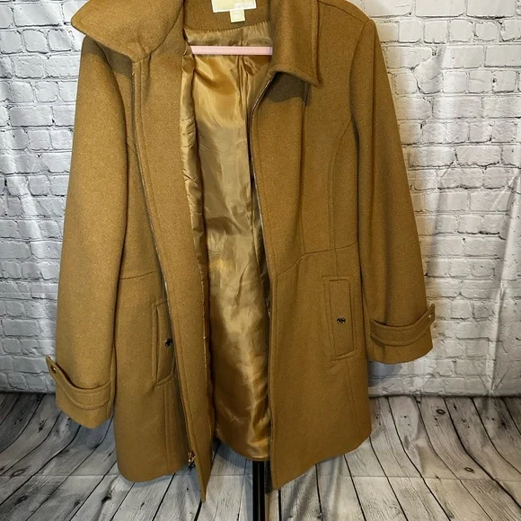 Michael Kors Hooded Stand-Collar Coat - Women’s - XXL - Plus Size - Picture 5 of 7